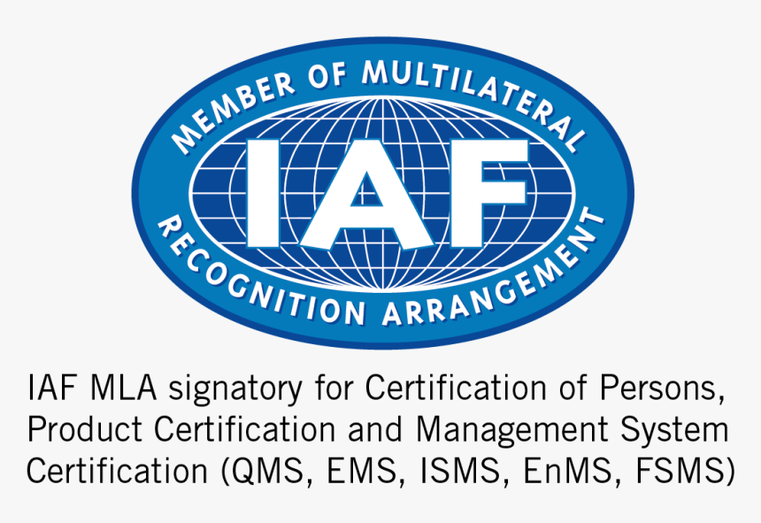SMR is accredited by JAS-ANZ
(a signatory under IAF)